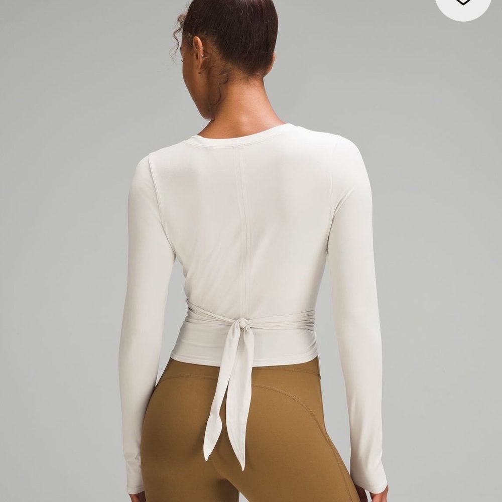 LULULEMON Time to Restore black long sleeve